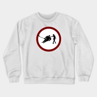 Figure Hockey Skating Crewneck Sweatshirt